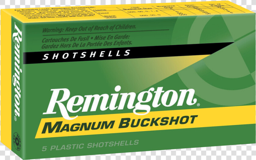 12ga Buck Shot Remington  HD Png DownloadTransparent PNG