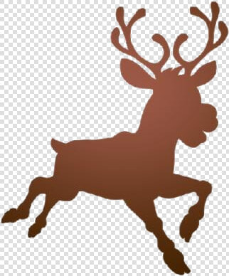 Transparent Christmas Reindeer Art  Christmas Reindeer   Christmas Reindeer Transparent Background  HD Png DownloadTransparent PNG