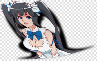 Hestia Peeker Sticker   Cartoon  HD Png DownloadTransparent PNG