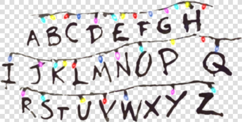  stranger  things  eleven  mike  alphabet   Calligraphy  HD Png DownloadTransparent PNG