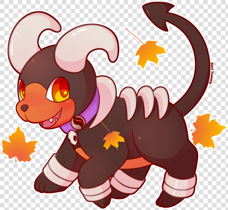 Commission Houndoom By Seviyummy Jpg Download   Cute Houndoom Drawings  HD Png DownloadTransparent PNG