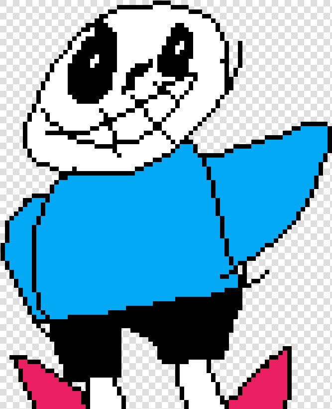 Pixilart Badly Drawn Sans  HD Png DownloadTransparent PNG