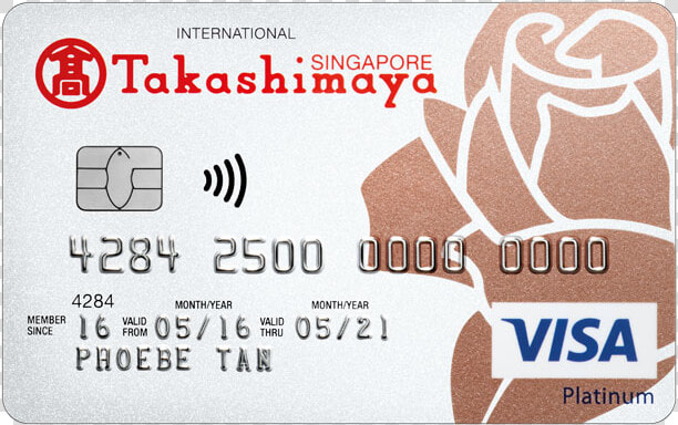 Dbs Takashimaya Debit Card   Dbs Takashimaya Visa Debit Card  HD Png DownloadTransparent PNG