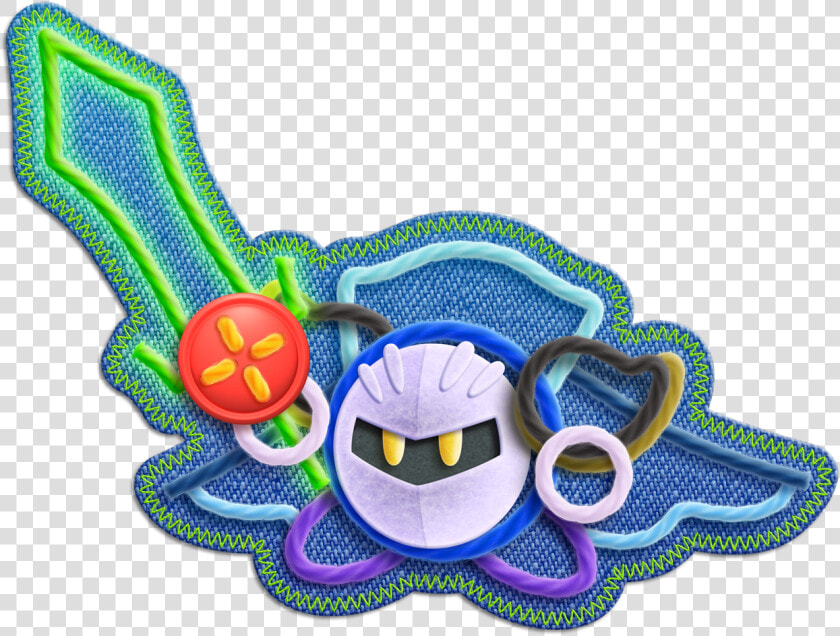 Kirby Extra Epic Yarn Meta Knight  HD Png DownloadTransparent PNG