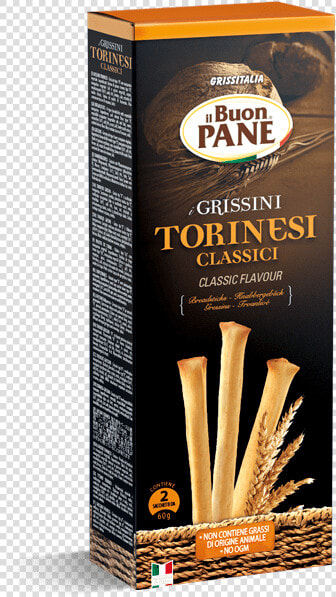 Buon Pane Sesame Grissini Breadsticks 120gr  HD Png DownloadTransparent PNG