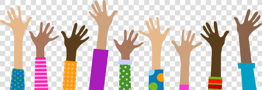 Raised Hands Png   Raised Hands No Background  Transparent PngTransparent PNG