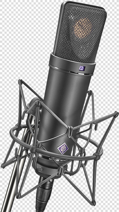 Neumann U87 Black Png  Transparent PngTransparent PNG