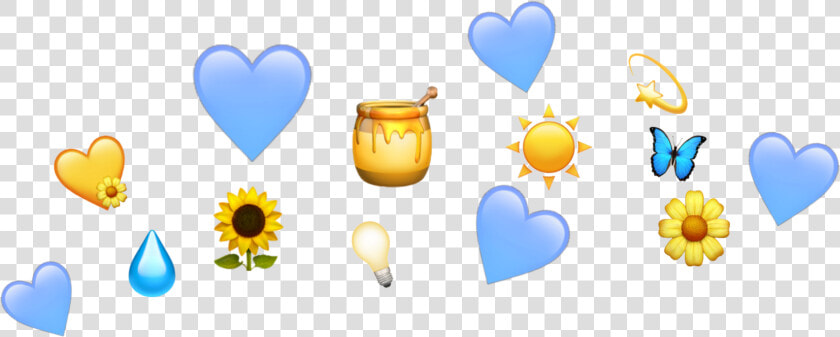  crown  emoji  blue  yellow   Crown Of Emoji Blue  HD Png DownloadTransparent PNG