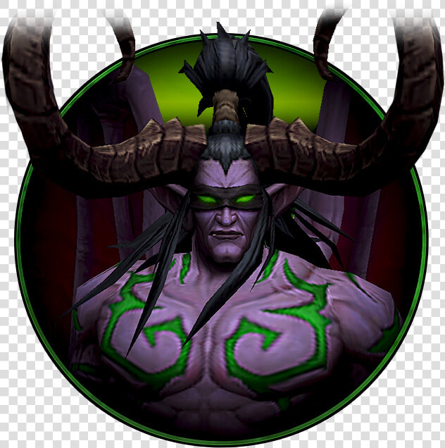 Wow Legion Heroes  amp  Villains   Illidan Png Logo  Transparent PngTransparent PNG