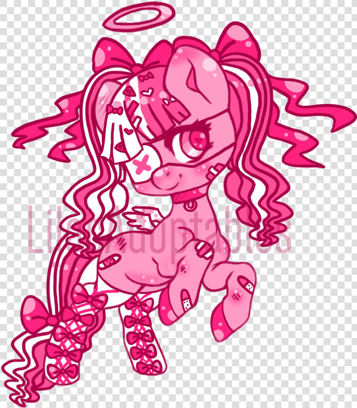  closed  Lolita Pony Adopt   Illustration  HD Png DownloadTransparent PNG