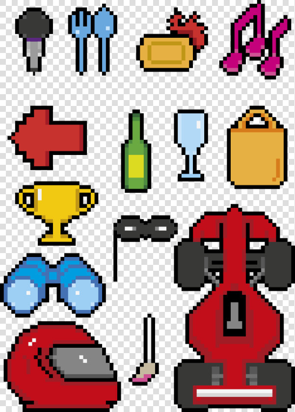 702 X 981   F1 En Pixel Art  HD Png DownloadTransparent PNG