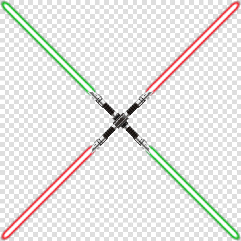 Vector Weapon Png Download   Lightsaber Crossguard Transparent Icon  Png DownloadTransparent PNG