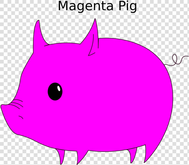 Carnivoran fish pig   Pig Simple Clipart  HD Png DownloadTransparent PNG