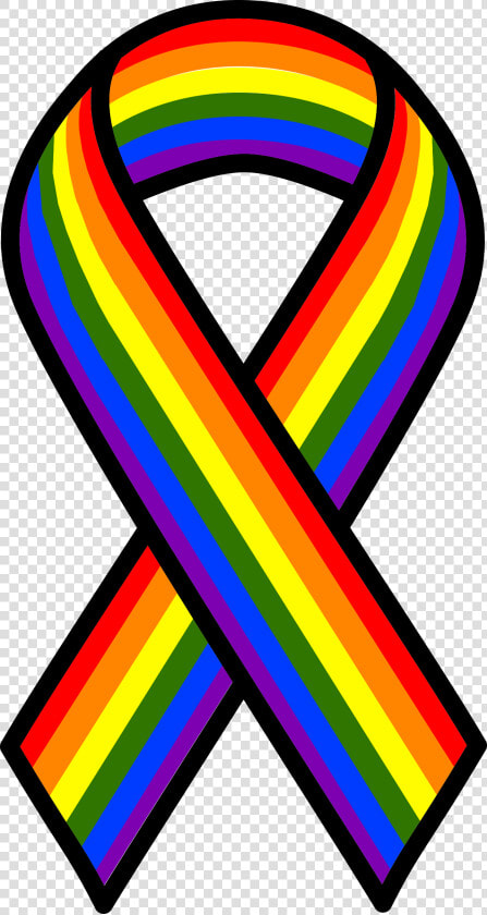 Rainbow Ribbon Clip Arts   Rainbow Ribbon Clipart  HD Png DownloadTransparent PNG