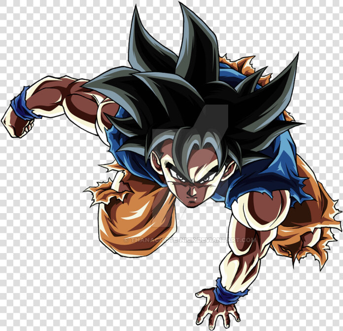 Goku Ultra Instinct Dbs  color 1  By Thanachote Nick   Goku Png Ultra Instinct  Transparent PngTransparent PNG