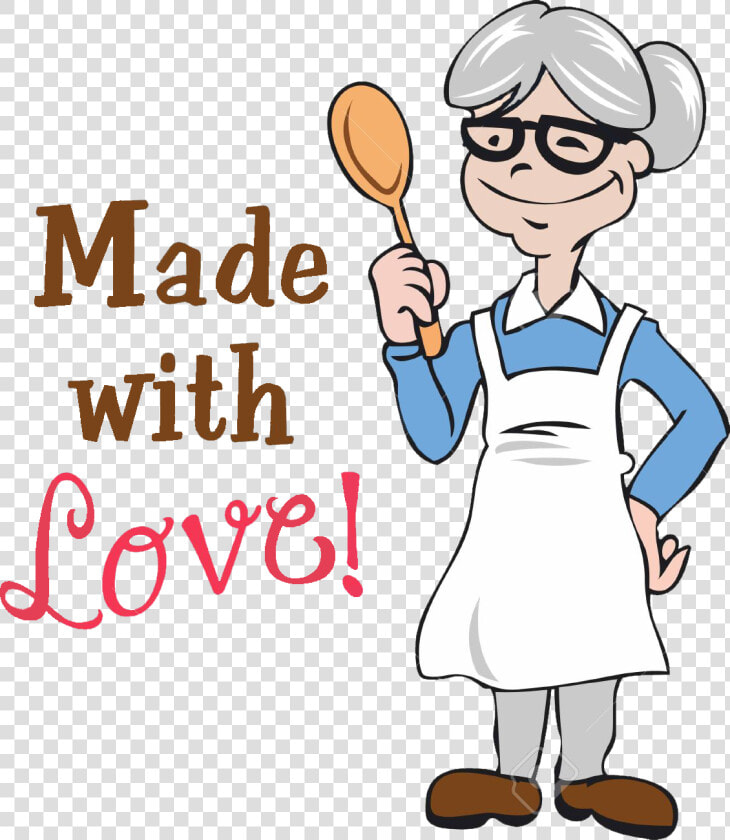 Grandmother Clipart Cooking   Grandmother Cooking Clipart  HD Png DownloadTransparent PNG