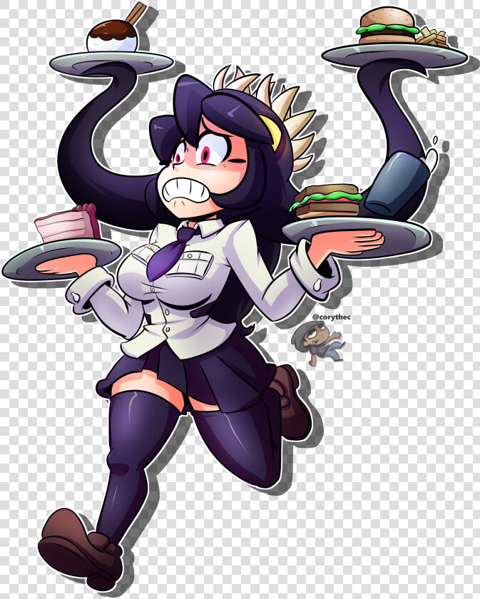 Filia Dinner Dash   Skullgirls Fanart  HD Png DownloadTransparent PNG