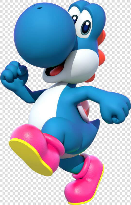 Yoshi Blue   Yoshi Mario  HD Png DownloadTransparent PNG