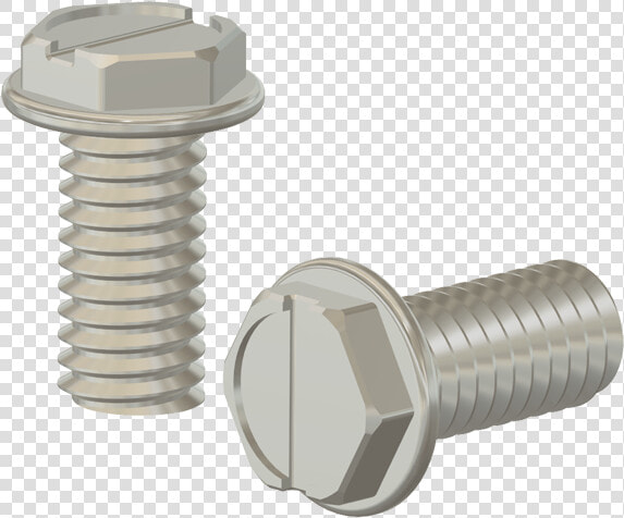 Slotted Hex Washer Head Machine Screws   Bellows  HD Png DownloadTransparent PNG