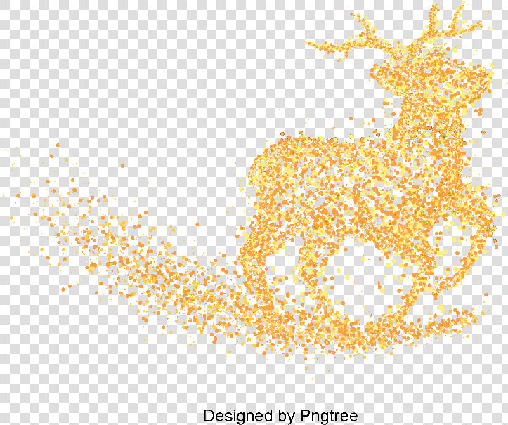 Bokeh Vector Golden   Luces Navidad Amarillas Png  Transparent PngTransparent PNG