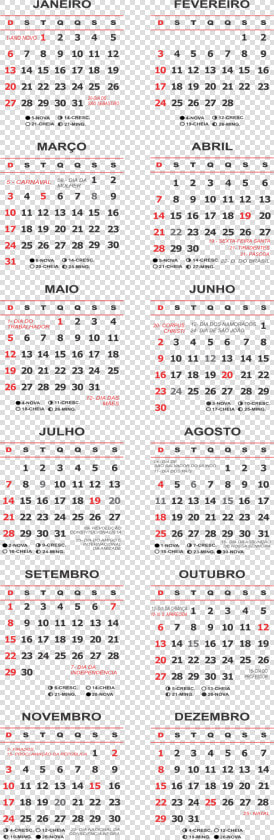 Calendário 2019 Coluna  HD Png DownloadTransparent PNG