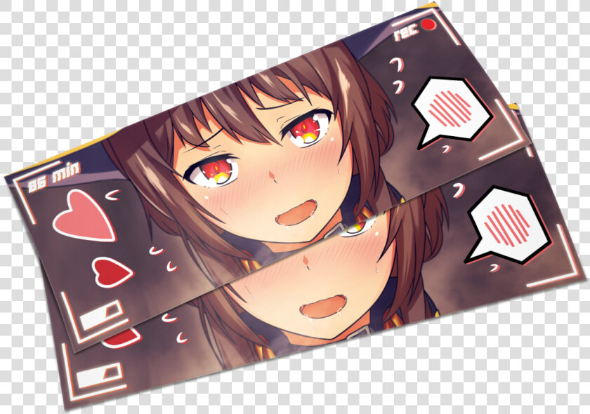 Megumin Slap Sticker  HD Png DownloadTransparent PNG