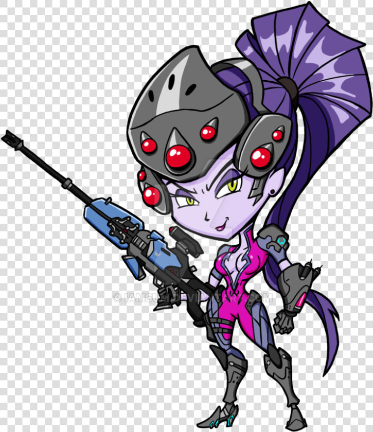 Collection Of Free Overwatch Drawing Widow Download   Overwatch Widow Chibi Png  Transparent PngTransparent PNG