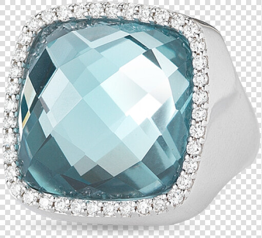 Roberto Coin Ring With Diamonds And Topaz  HD Png DownloadTransparent PNG