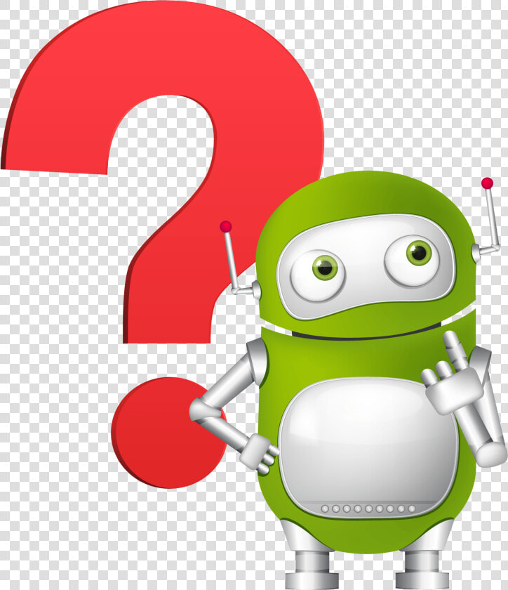 Robot With Question Mark   Question Mark Robot  HD Png DownloadTransparent PNG