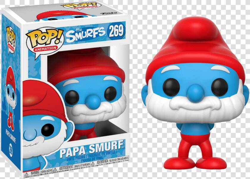 Funko Pop Papa Smurf  HD Png DownloadTransparent PNG