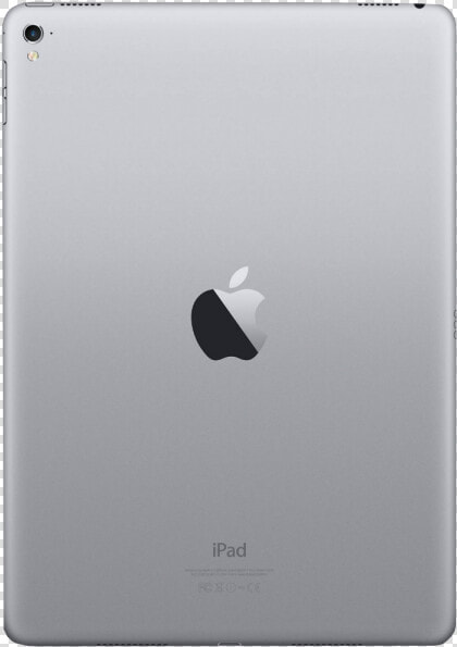 Apple Ipad   Space Gray Ipad Air 2 Back  HD Png DownloadTransparent PNG