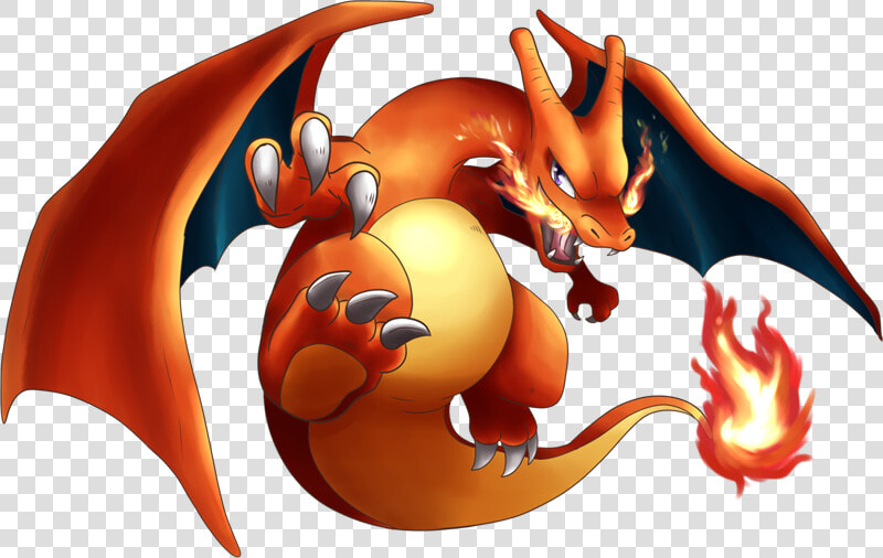 Pokemon Shiny charizard Is A Fictional Character Of   Charizard Png  Transparent PngTransparent PNG