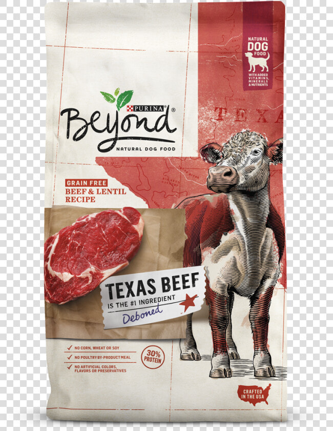 Purina Beyond Dog Food Grain Free Texas Beef  HD Png DownloadTransparent PNG