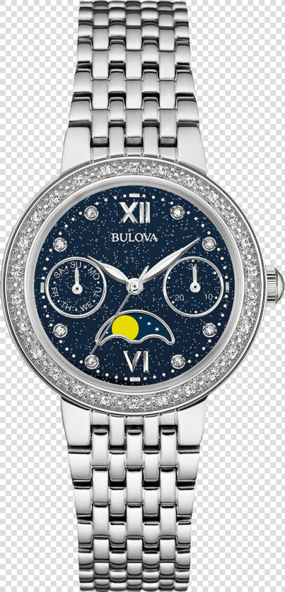 Bulova Moon Watch For Women  HD Png DownloadTransparent PNG