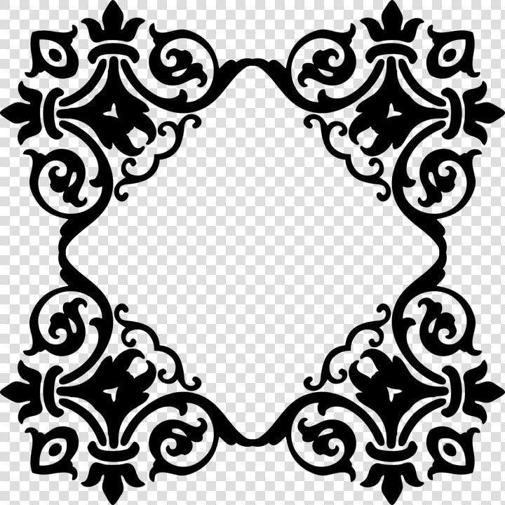 Damask  Vintage  Abstract  Art  Border  Classic   Damask Transparent Pattern  HD Png DownloadTransparent PNG