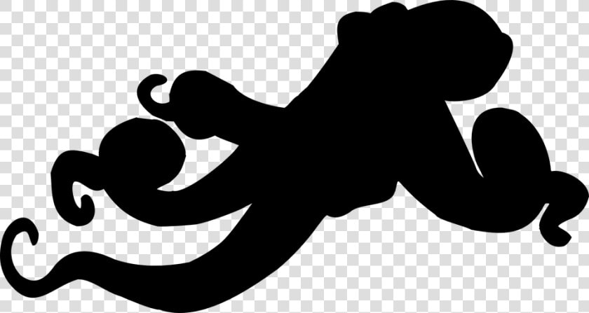 Black Octopus Png   Octopus Silhouette  Transparent PngTransparent PNG