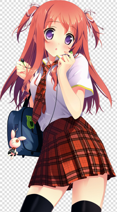 Transparent Japanese School Girl Png   Uniform Anime School Girl  Png DownloadTransparent PNG