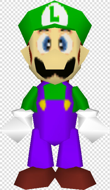 Download Zip Archive   Smash 64 Luigi Model  HD Png DownloadTransparent PNG