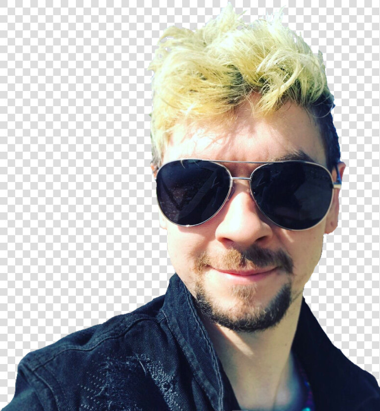 The Cutest Bean 💚   Jacksepticeye Wearing Sunglasses  HD Png DownloadTransparent PNG