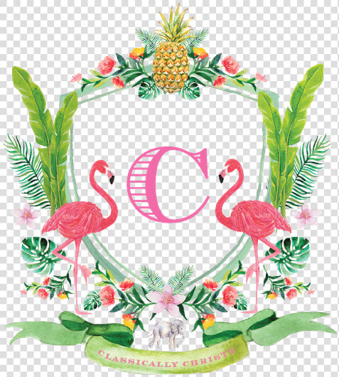 Classically Christe   Flamingo Crest  HD Png DownloadTransparent PNG