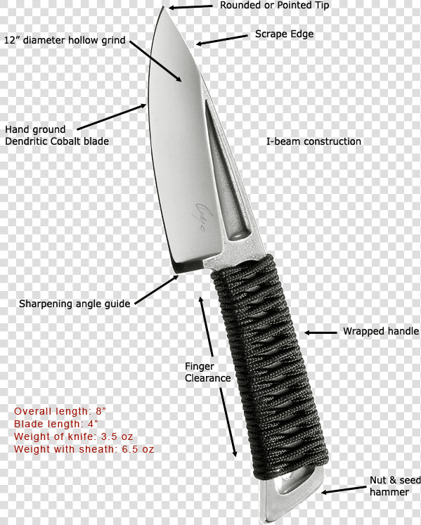 Knife Design Templates   Hunting Knife  HD Png DownloadTransparent PNG