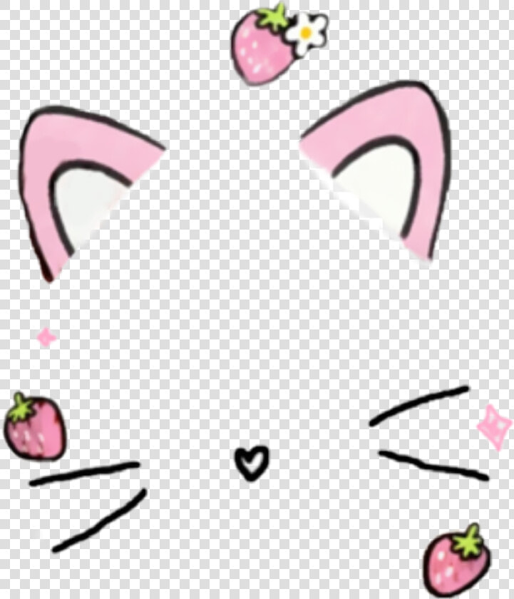  sticker  snapchat  filter  cat   Snow Filter  HD Png DownloadTransparent PNG