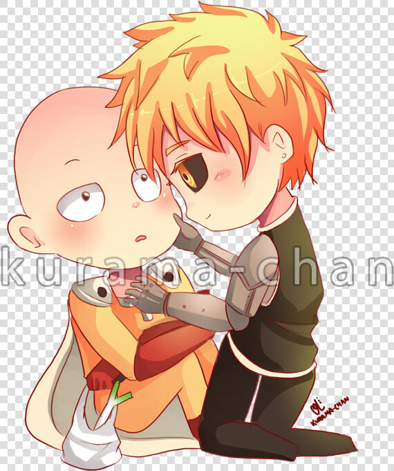 Jpg Freeuse One Punch Man X Genos By Kurama   One Punch Man  HD Png DownloadTransparent PNG