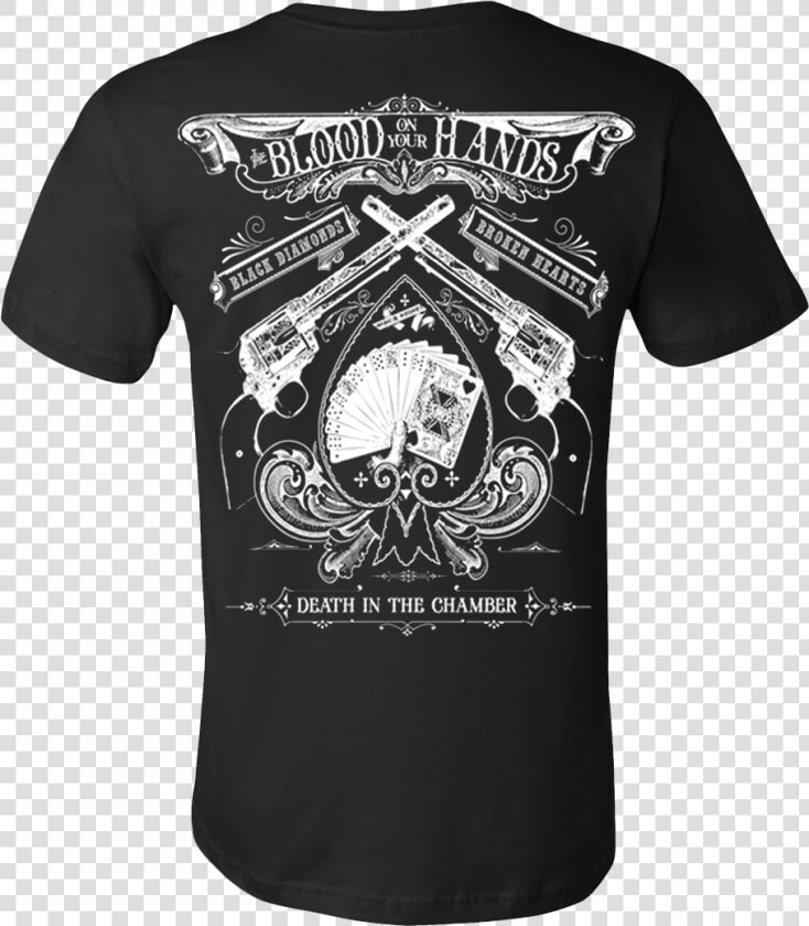 Bloodonyourhands Tshirt Back V   Active Shirt  HD Png DownloadTransparent PNG