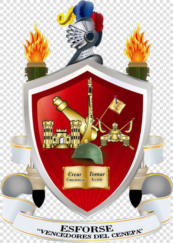 Escuela De Formación De Soldados Del Ejército Emblem   Logo De La Esforse  HD Png DownloadTransparent PNG