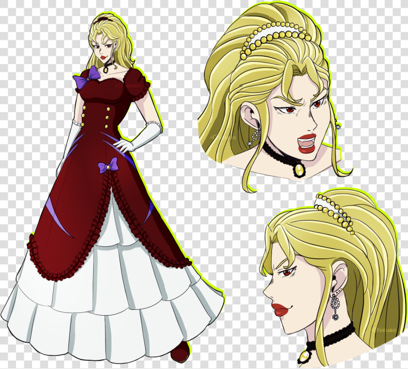 Hisueo Dio Brando Clothing Woman Facial Expression  HD Png DownloadTransparent PNG