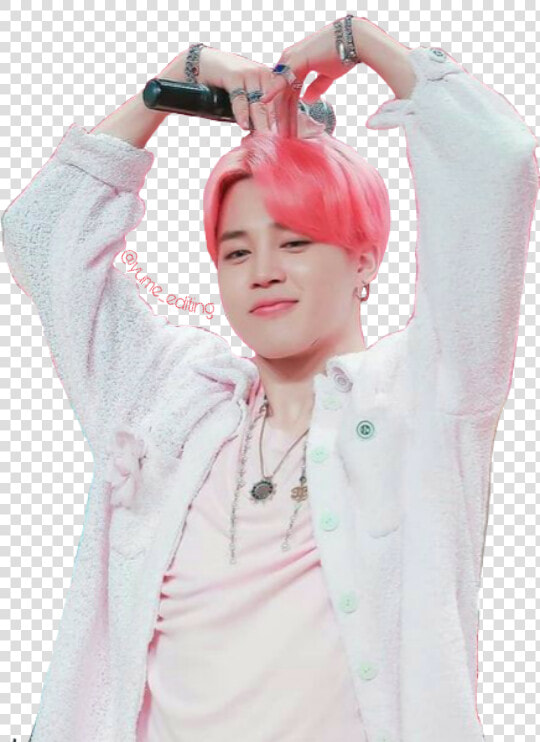  jimin  chimchim  heart  sign bts  bangtanboys bangtan   Park Jimin Jimin Pink  HD Png DownloadTransparent PNG