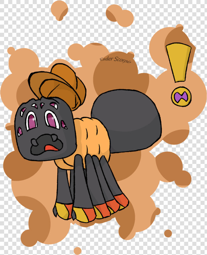 Mini Spider the Biggest Spider But The Most Fearful   Cartoon  HD Png DownloadTransparent PNG