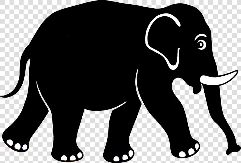 African Elephant Borneo Elephant White Elephant Clip   Black Transparent Elephant Png  Png DownloadTransparent PNG