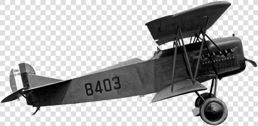 Fokker Airplane Warplane   Aeroplanes In The Past  HD Png DownloadTransparent PNG